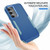 Samsung Galaxy S24 5G TPU + PC Shockproof Protective Phone Case - Royal Blue + Grey Green