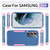 Samsung Galaxy S24 5G TPU + PC Shockproof Protective Phone Case - Royal Blue + Pink