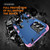 Samsung Galaxy S24 5G TPU + PC Shockproof Protective Phone Case - Royal Blue + Pink