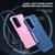 Samsung Galaxy S24 5G TPU + PC Shockproof Protective Phone Case - Royal Blue + Pink