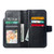 Samsung Galaxy S24 5G Tri-Fold 9-Card Wallets Leather Phone Case - Black Samsung Galaxy S24 5G Tri-Fold 9-Card Wallets Leather Phone Case - Black