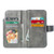 Samsung Galaxy S24 5G Tri-Fold 9-Card Wallets Leather Phone Case - Grey