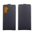 Samsung Galaxy S24 5G Vertical Flip Leather Case with Card Slot - Black