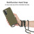 Samsung Galaxy S24 5G Wheat Straw Material + TPU Phone Case with Lanyard - Army Green