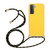 Samsung Galaxy S24 5G Wheat Straw Material + TPU Phone Case with Lanyard - Yellow
