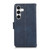 Samsung Galaxy S24 5G Wristband Card Slot Leather Phone Case - Blue