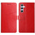 Samsung Galaxy S24 5G Y-shaped Pattern Flip Leather Phone Case - Red