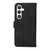 Samsung Galaxy S24 Classic Calf Texture Flip Leather Phone Case - Black