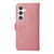 Samsung Galaxy S24 Classic Calf Texture Flip Leather Phone Case - Rose Gold