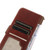 Samsung Galaxy S24 Crazy Horse Top Layer Cowhide Leather Phone Case - Brown