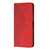 Samsung Galaxy S24 Diamond Splicing Skin Feel Magnetic Leather Phone Case - Red