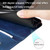 Samsung Galaxy S24 Fashion Calf Texture Zipper Leather Phone Case - Blue