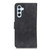 Samsung Galaxy S24 KHAZNEH Retro Texture Horizontal Flip Leather Phone Case - Black