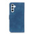 Samsung Galaxy S24 KHAZNEH Retro Texture Horizontal Flip Leather Phone Case - Blue