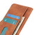 Samsung Galaxy S24 KHAZNEH Retro Texture Horizontal Flip Leather Phone Case - Brown