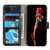 Samsung Galaxy S24 Retro Crazy Horse Texture Leather Phone Case - Black