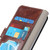 Samsung Galaxy S24 Retro Crazy Horse Texture Leather Phone Case - Brown