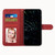 Samsung Galaxy S24 Stitching Calf Texture Buckle Leather Phone Case - Red