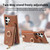Samsung Galaxy S24 Ultra 5G Litchi Leather Oil Edge Ring Zipper Wallet Back Phone Case - Brown