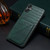 Samsung Galaxy A14 4G/5G Denior Imitation Crocodile Leather Back Phone Case with Holder - Green