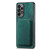 Samsung Galaxy A14 4G/5G Retro Leather Card Bag Magnetic Phone Case - Green