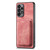 Samsung Galaxy A14 4G/5G Retro Leather Card Bag Magnetic Phone Case - Pink