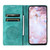 Samsung Galaxy A14 5G / 4G Totem Embossed Magnetic Leather Phone Case - Green