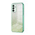 Samsung Galaxy A14 5G Gradient Glitter Powder Electroplated Phone Case - Green