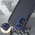 Samsung Galaxy A14 5G Life Water Resistant Rugged Phone Case - Dark Blue + Royal Blue
