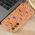 Samsung Galaxy A14 5G Painted Pattern Precise Hole PC Phone Case - Orange Label