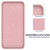 Samsung Galaxy A14 5G Solid Color Liquid Silicone Shockproof Full Coverage Phone Case  - Pink