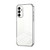 Samsung Galaxy A14 5G Transparent Plating Fine Hole Phone Case - Silver