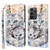 Samsung Galaxy A25 5G 3D Painted Leather Phone Case - Two Loving Cats