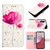 Samsung Galaxy A25 5G 3D Painting Horizontal Flip Leather Phone Case - Flower