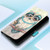 Samsung Galaxy A25 5G 3D Painting Horizontal Flip Leather Phone Case - Grey Owl