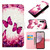 Samsung Galaxy A25 5G 3D Painting Horizontal Flip Leather Phone Case - Rose Butterfly
