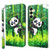 Samsung Galaxy A25 5G 3D Painting Pattern Flip Leather Phone Case - Bamboo Panda