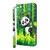 Samsung Galaxy A25 5G 3D Painting Pattern Flip Leather Phone Case - Bamboo Panda