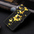 Samsung Galaxy A25 5G 3D Painting Pattern Flip Leather Phone Case - Gold Butterfly