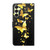 Samsung Galaxy A25 5G 3D Painting Pattern Flip Leather Phone Case - Gold Butterfly