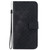 Samsung Galaxy A25 5G 7-shaped Embossed Leather Phone Case - Black