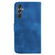 Samsung Galaxy A25 5G 7-shaped Embossed Leather Phone Case - Blue