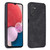 Samsung Galaxy A25 5G AZNS 3D Embossed Skin Feel Phone Case - Black