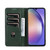 Samsung Galaxy A25 5G AZNS Magnetic Calf Texture Flip Leather Phone Case - Dark Green