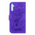 Samsung Galaxy A25 5G Butterfly Rose Embossed Leather Phone Case - Purple