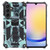 Samsung Galaxy A25 5G Camouflage Armor Kickstand TPU + PC Magnetic Phone Case - Mint Green Samsung Galaxy A25 5G Camouflage Armor Kickstand TPU + PC Magnetic Phone Case - Mint Green