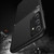 Samsung Galaxy A25 5G Classic Tilt Strip Grain Magnetic Shockproof PC + TPU Phone Case - Black