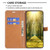 Samsung Galaxy A25 5G Color Block Denim Texture Leather Phone Case - Grey
