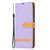 Samsung Galaxy A25 5G Color Block Denim Texture Leather Phone Case - Purple
