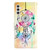 Samsung Galaxy A25 5G Colored Drawing Leather Phone Case - Dream Catcher